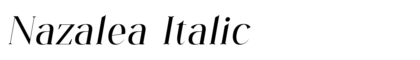 Nazalea Italic